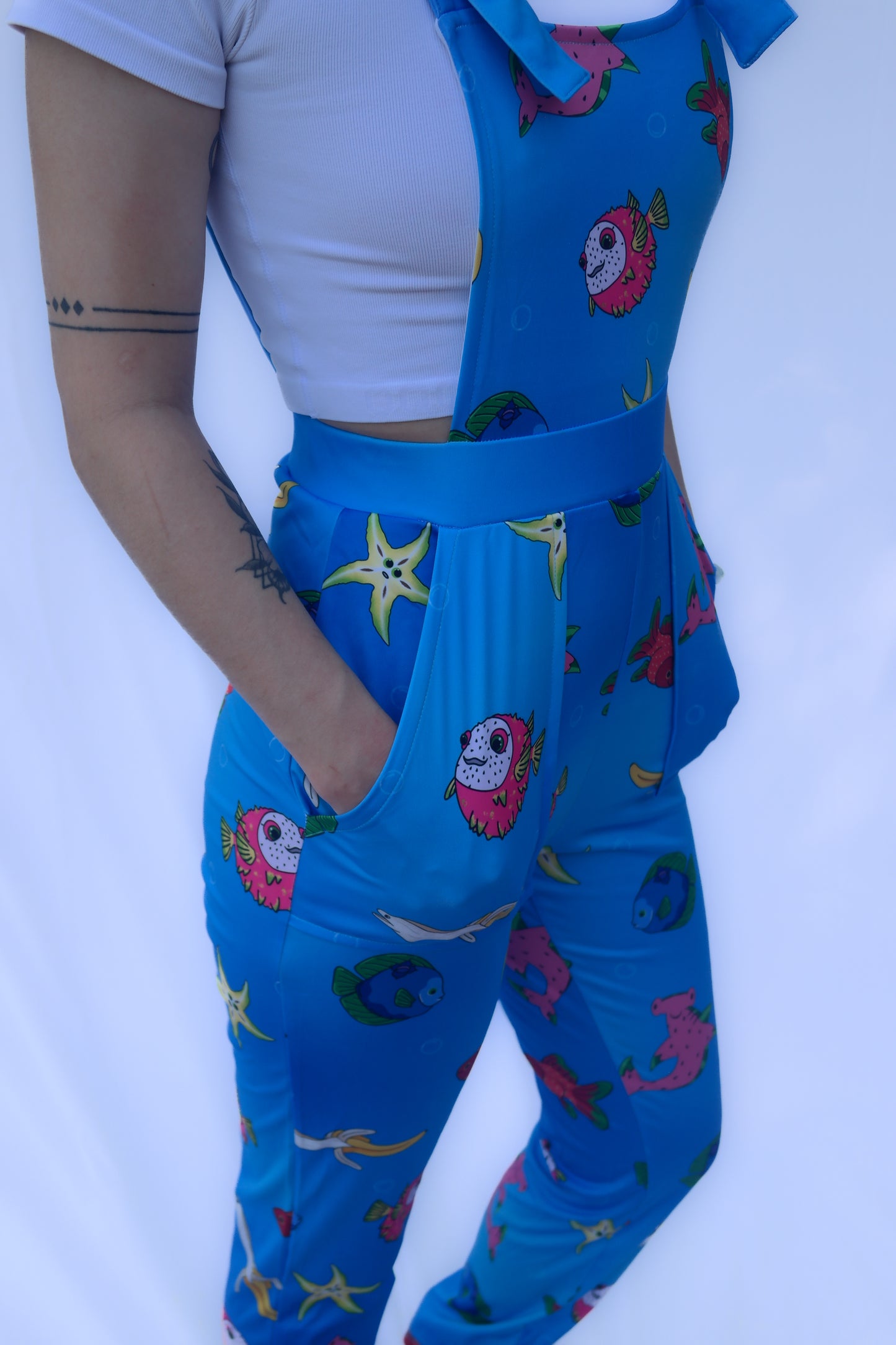 Fruity Fish Overalls