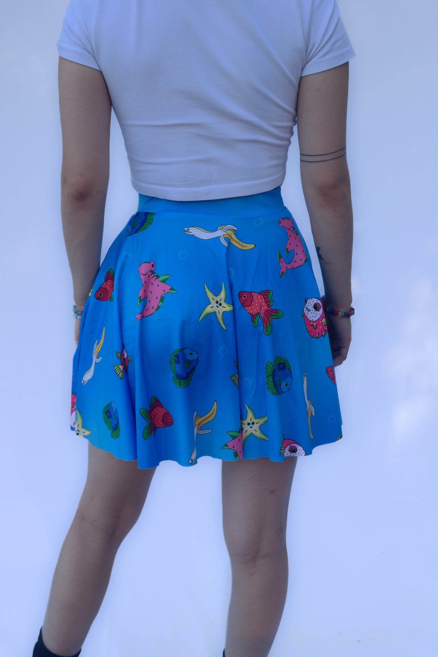 Fruity Fish Mini Pocket Skirt