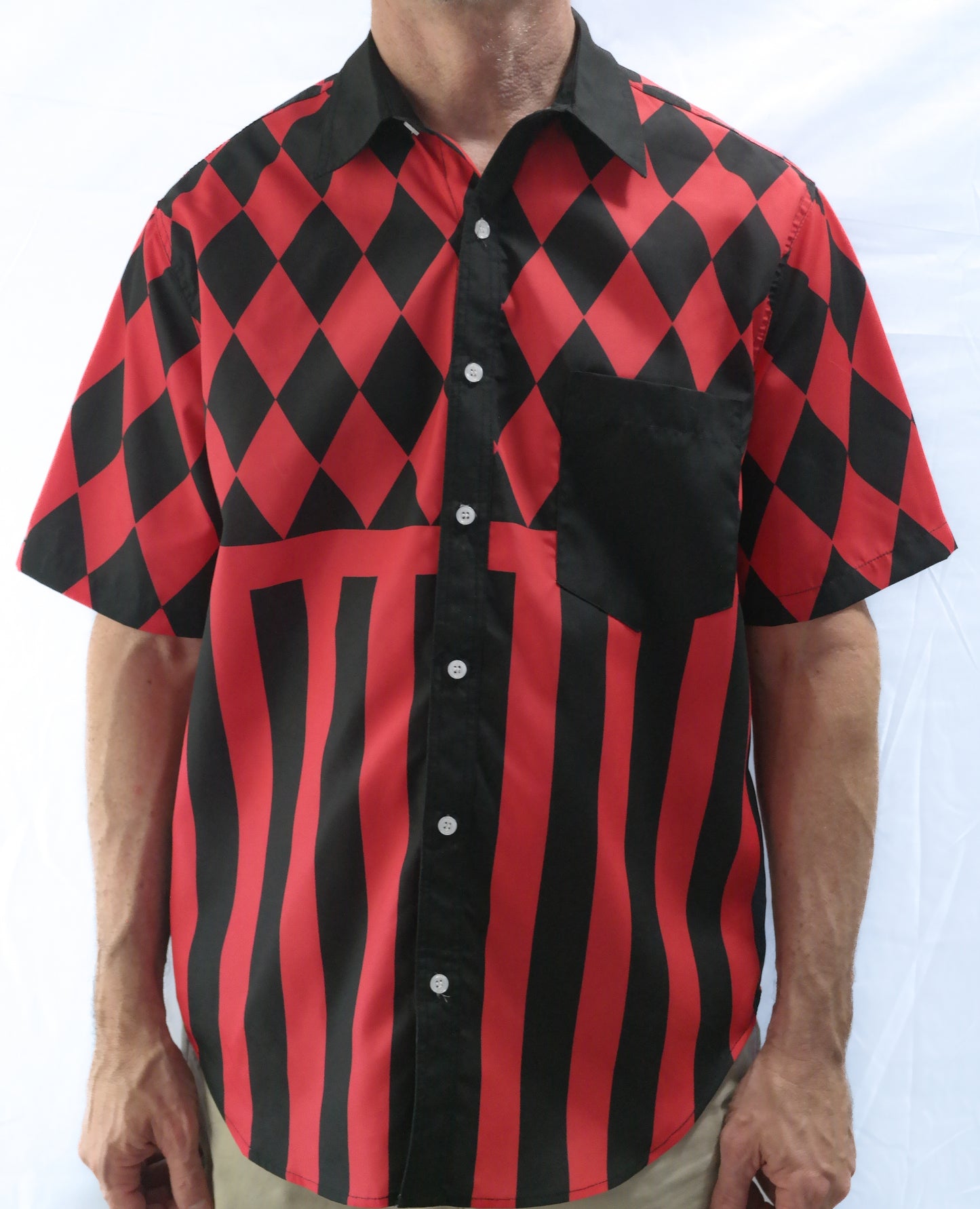 Red Jester Pocket Shirt