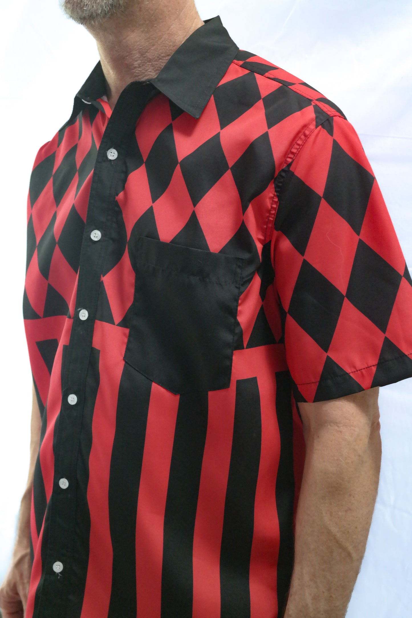 Red Jester Pocket Shirt