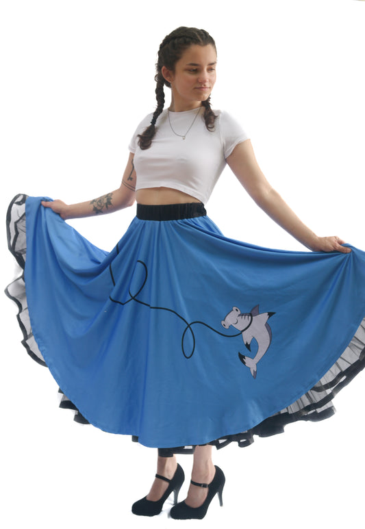 Happy Hammerhead Shark Skirt