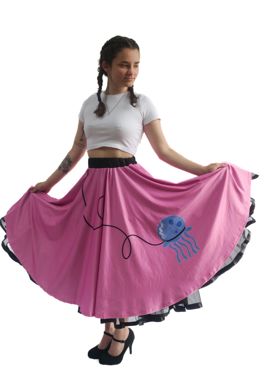 Jellyfish Poodle Skirt