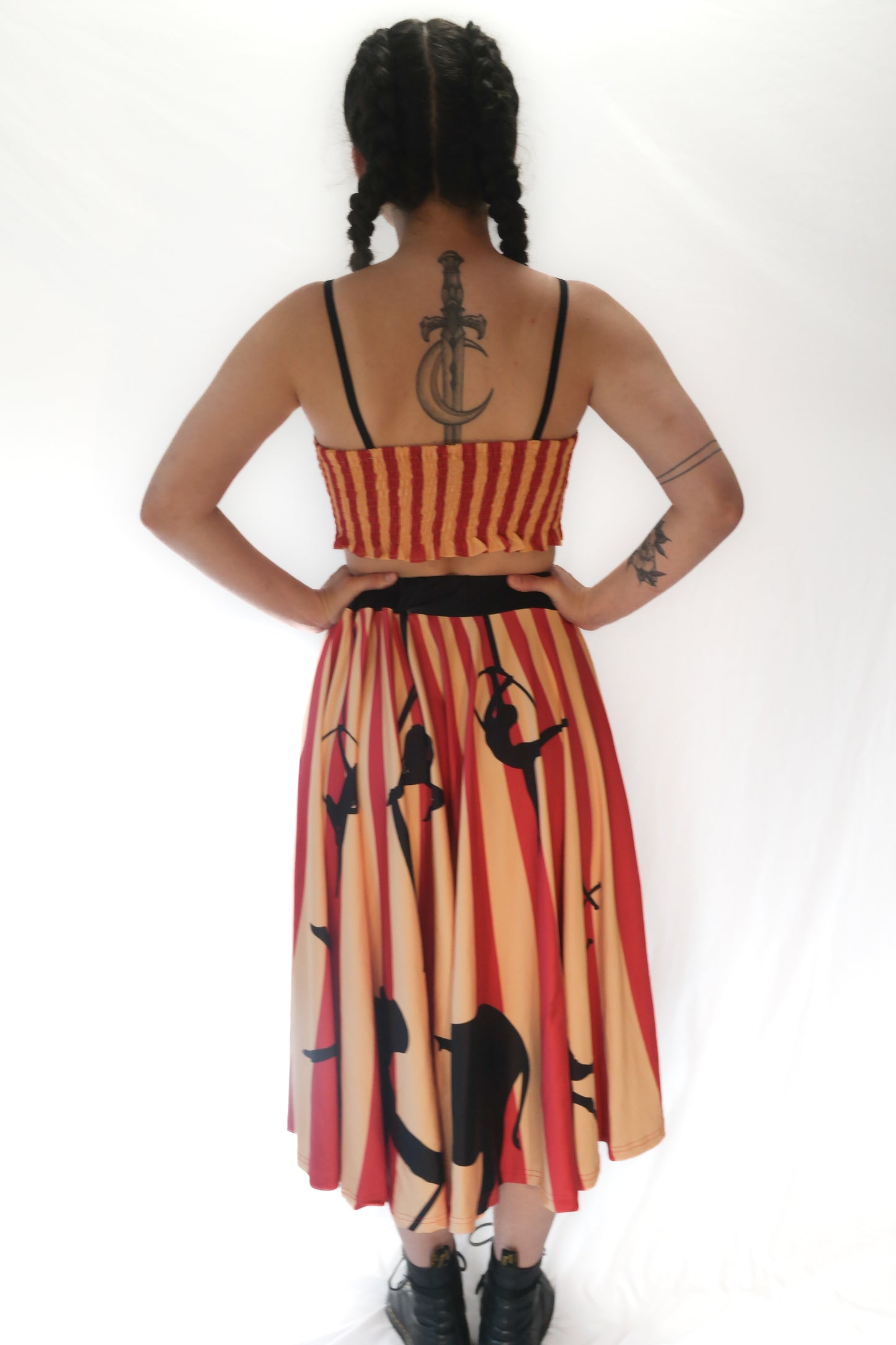 Under the Big Top Midi Skirt