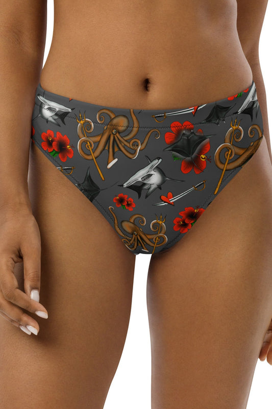 Tattoo Fish Bikini Bottoms