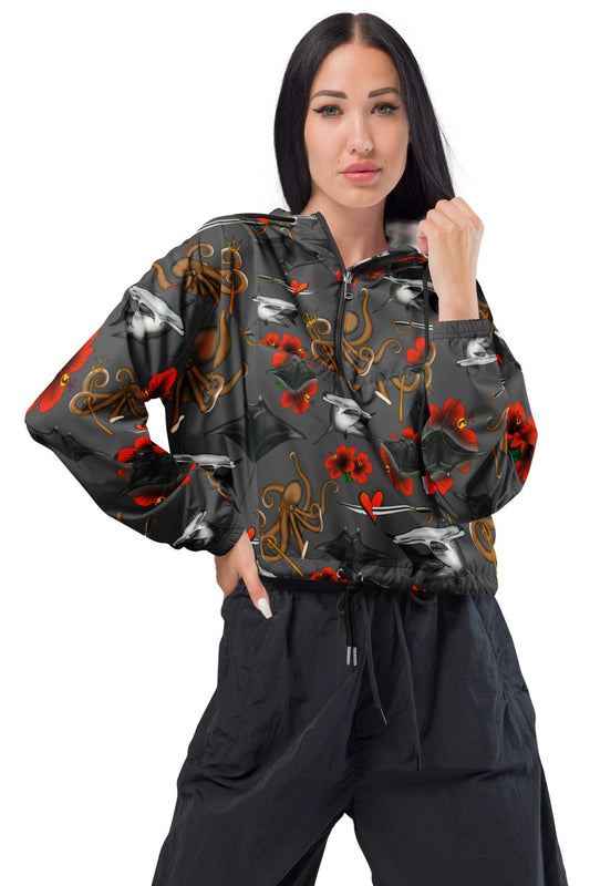 Tattoo Fish Windbreaker